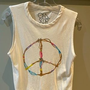 Women’s cream tank